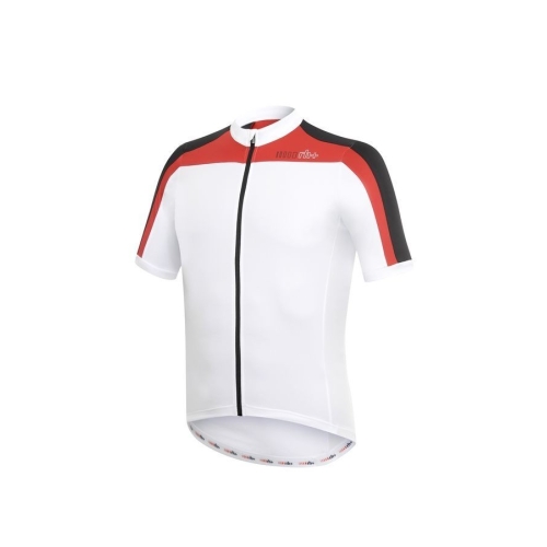 Koszulka rowerowa zeroRH+ Space white-black-red - M