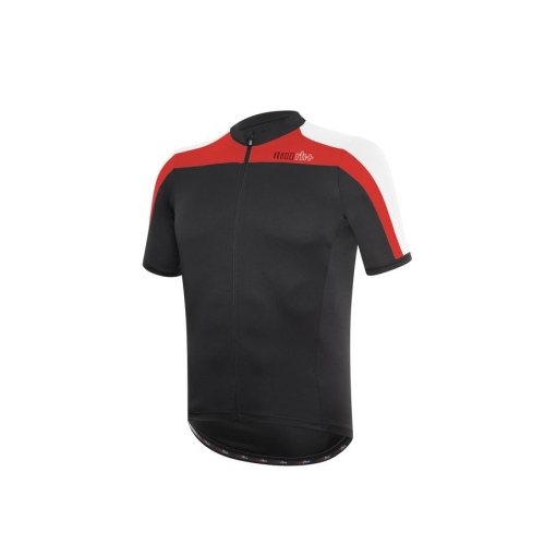 Koszulka rowerowa zeroRH+ Space black-white-red - L
