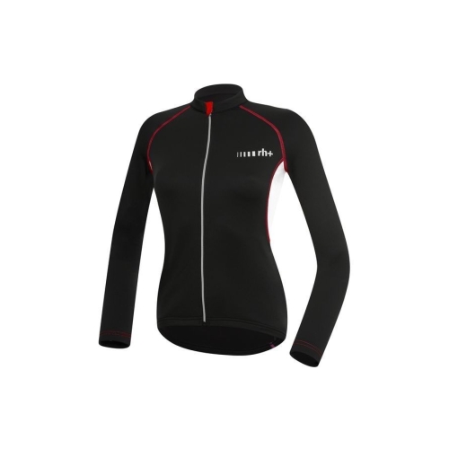 Damska koszulka rowerowa zeroRH+ Spirit W Thermo black-white-red - L