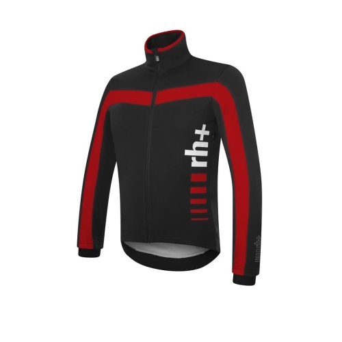 Kurtka rowerowa zeroRH+ Logo EVO BLACK-RED - L