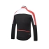 Koszulka rowerowa zeroRH+ Space Thermo black-white-red - L