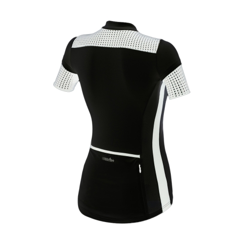 Damska koszulka rowerowa zeroRH+ Flap W black-white - L