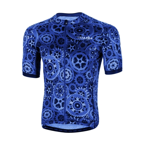 Koszulka rowerowa zeroRH+ Powers BLUETTE/DARK BLUE - M