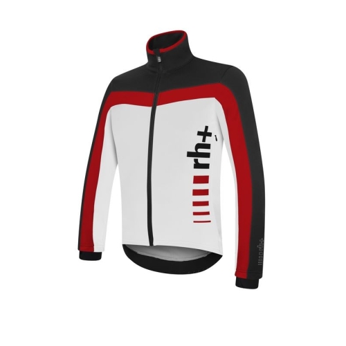 Kurtka rowerowa zeroRH+ Logo EVO black-white-red - XL